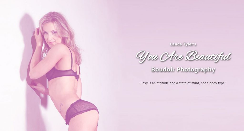 "You Are Beautiful" boudoir photography by Lance Tyler